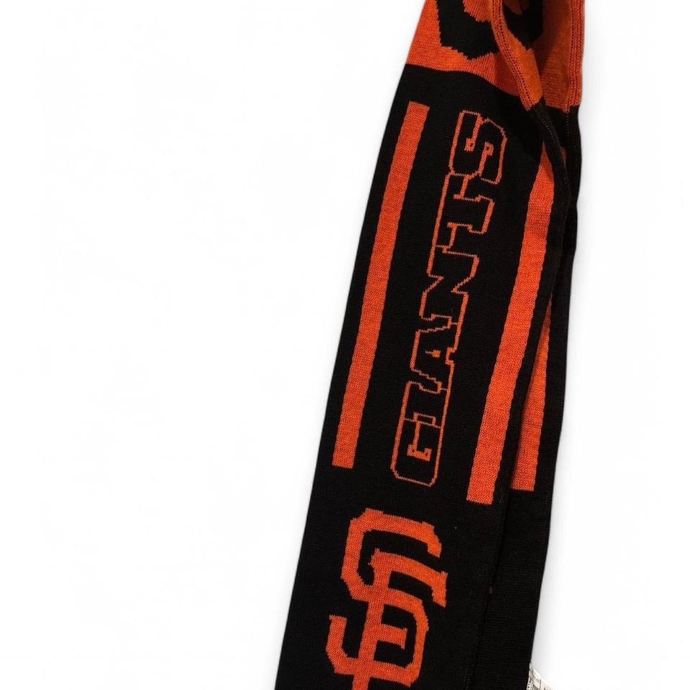 San Francisco Giants Black and Orange Scarf